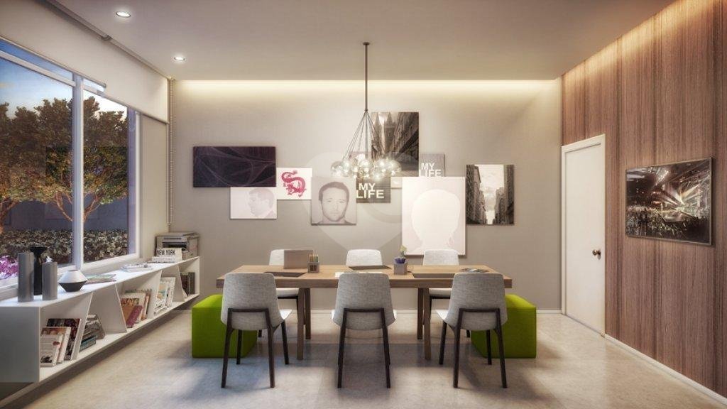 Imóvel 35m² quarto, varanda, lazer completo 1 vaga de garagem Pinheiros