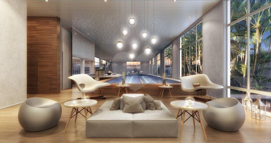 Imóvel 35m² quarto, varanda, lazer completo 1 vaga de garagem Pinheiros