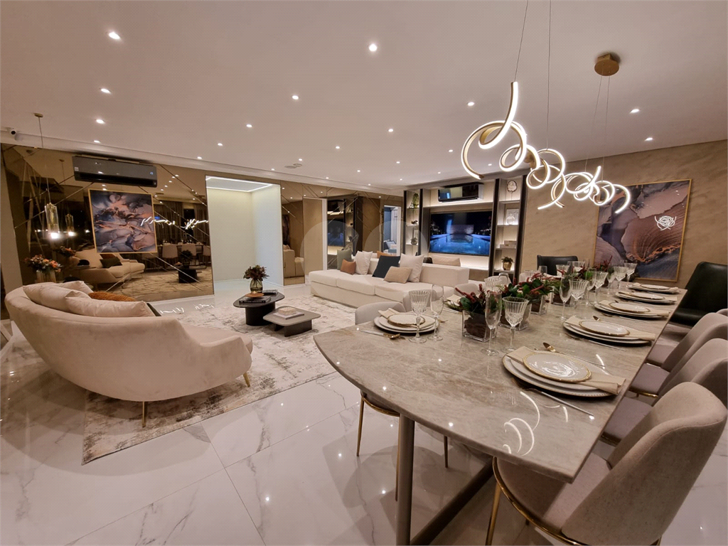 Cobertura duplex 306m² ampla sala de estar com varanda 3 suítes 3 vagas Perdizes
