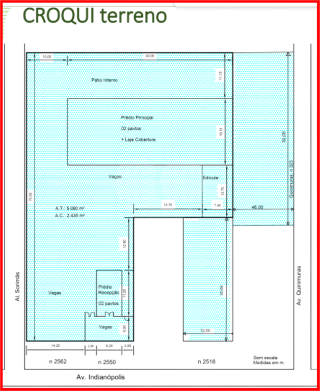 MAGNIFICO PRÉDIO COMERCIAL  PARA ALUGAR 1650M² MOEMA