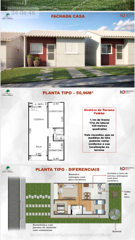 Casa à venda com 2 quartos, 50m² - Foto 22