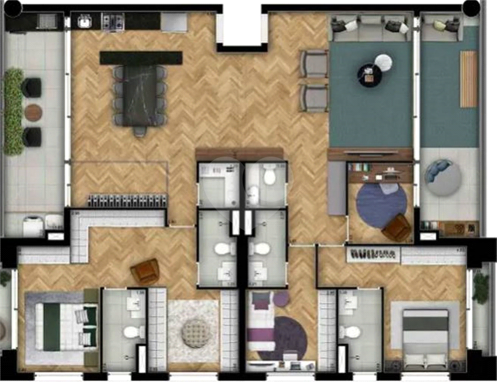 Studio de 27m²  em Pinheiros 