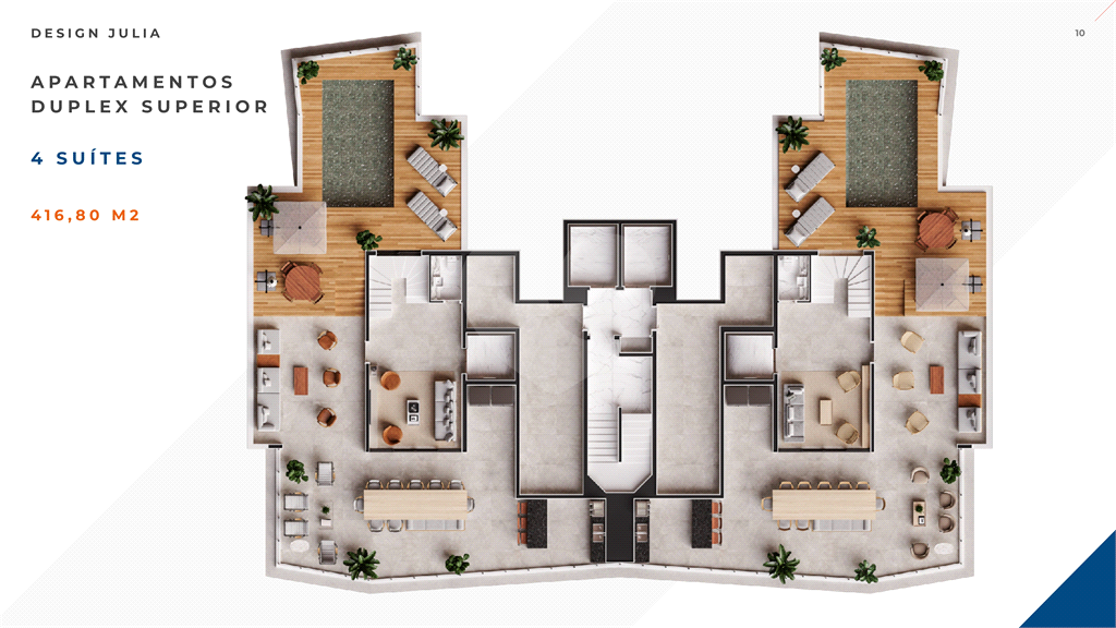 Apartamento 4 suítes 224,40 m2  Francisca Julia 