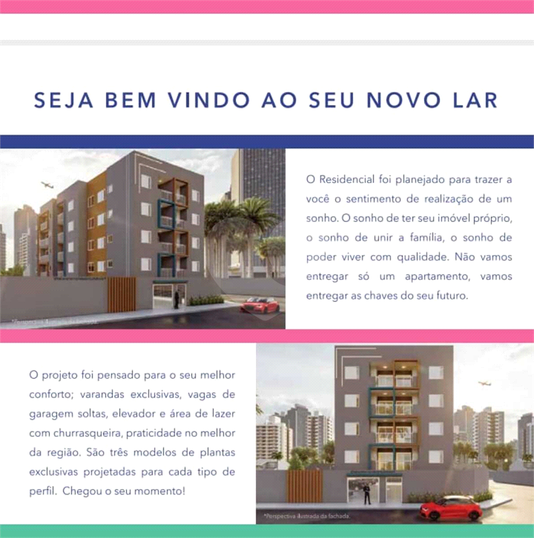 Apartamento à venda com 2 quartos, 45m² - Foto 3