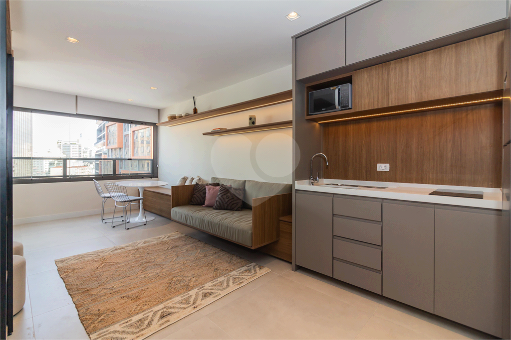 STUDIO COM 44M2 À VENDA COM 1 SUÍTE - MOBILIADO NO ITAIM