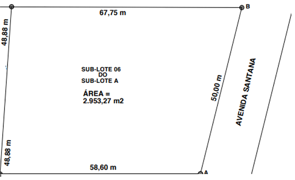 Terreno à venda, 2953m² - Foto 2