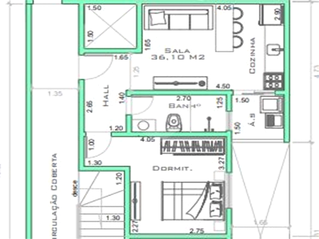 Casa de Condomínio à venda com 1 quarto, 45m² - Foto 2