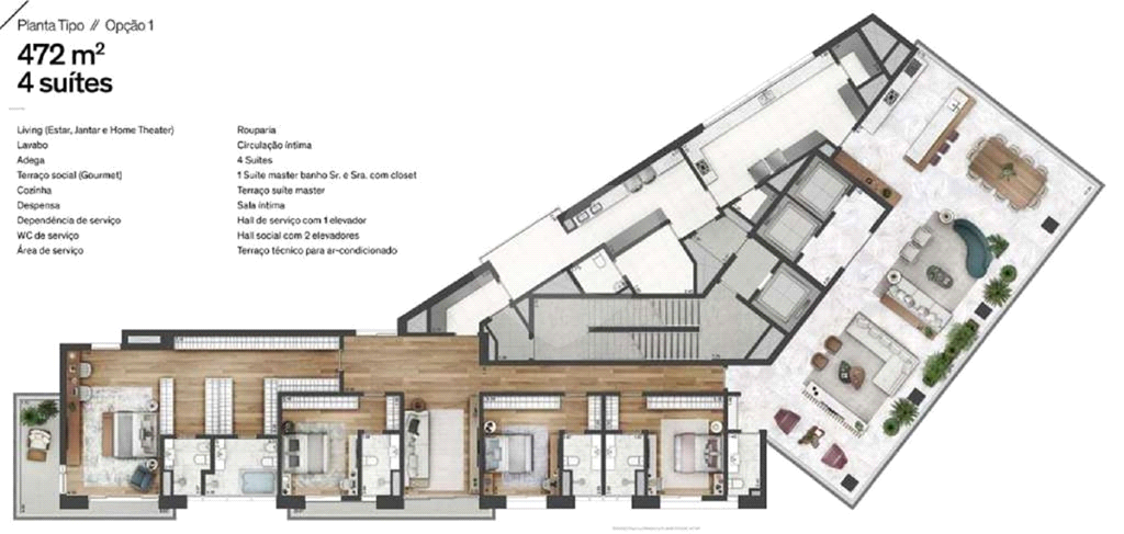 Apartamento à venda com 4 quartos, 472m² - Foto 13