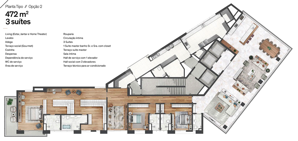 Apartamento à venda com 4 quartos, 472m² - Foto 33