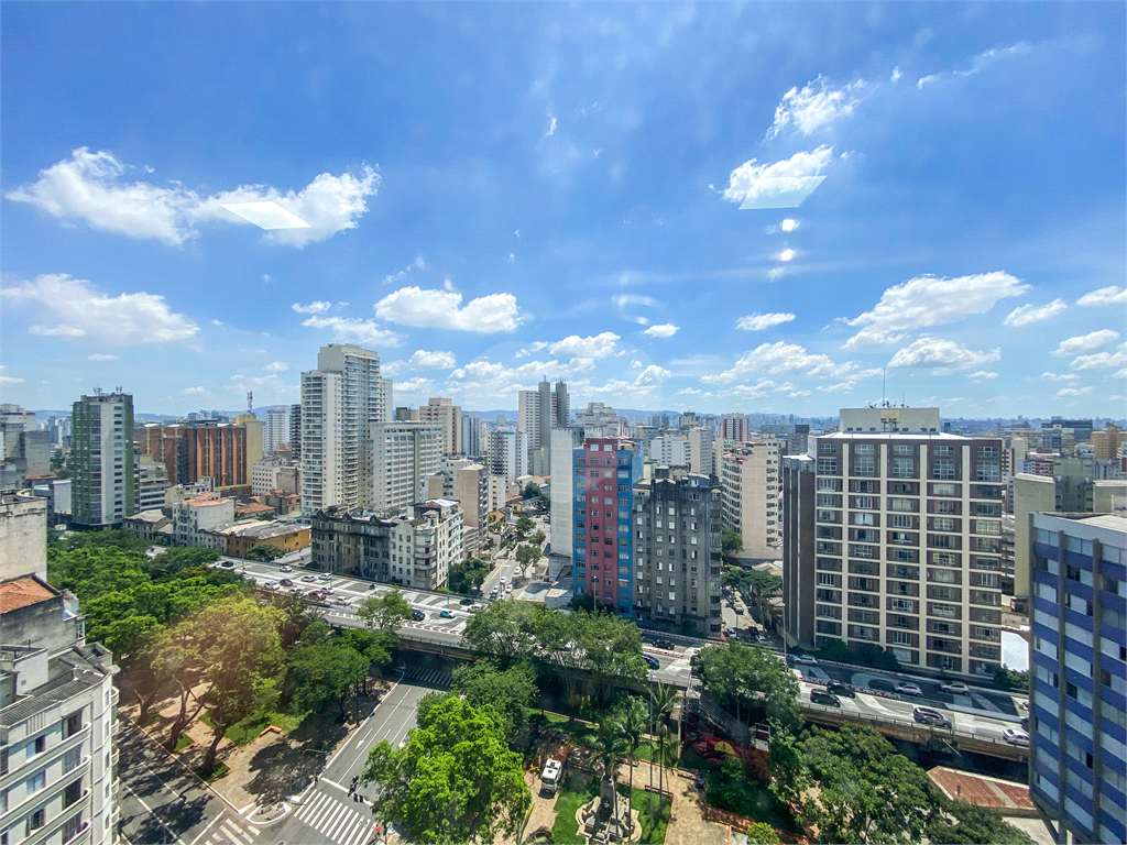 Sala comercial para venda com 50 m, duas vagas, em prédio novo em Higienópolis-SP