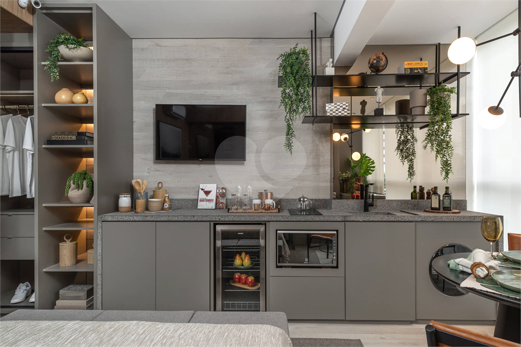 Apartamentos de 1 Dormitório com Conceito Aberto 