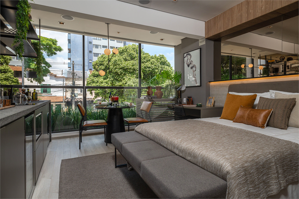 Apartamentos de 1 Dormitório com Conceito Aberto 