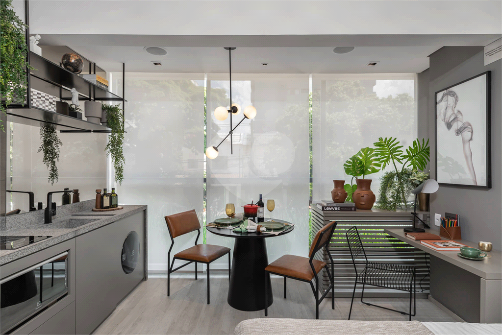 Apartamentos de 1 Dormitório com Conceito Aberto 