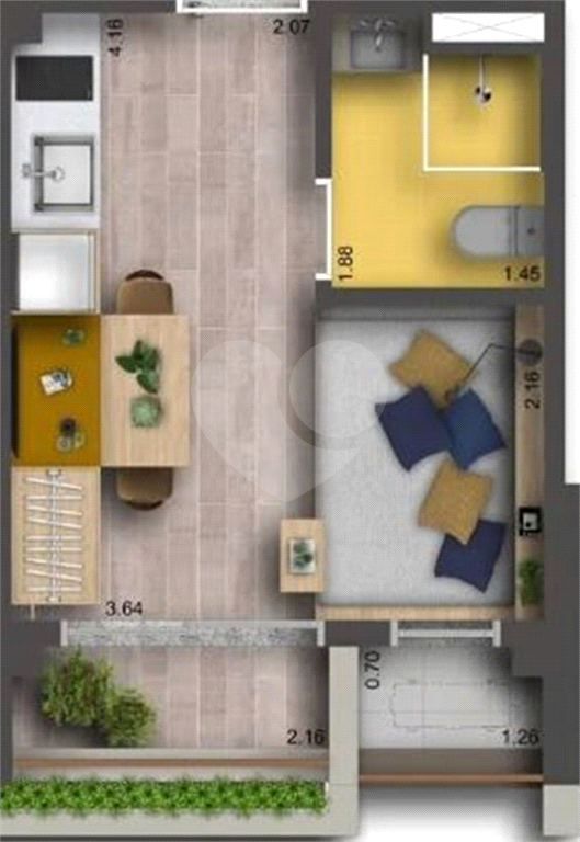 APARTAMENTO em JARDIM PAULISTA