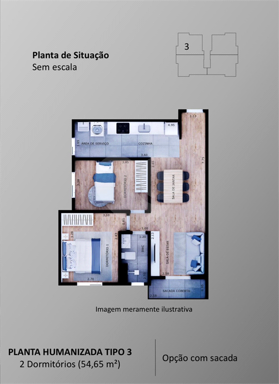 Apartamento Casa Verde 2dorms com garagem
