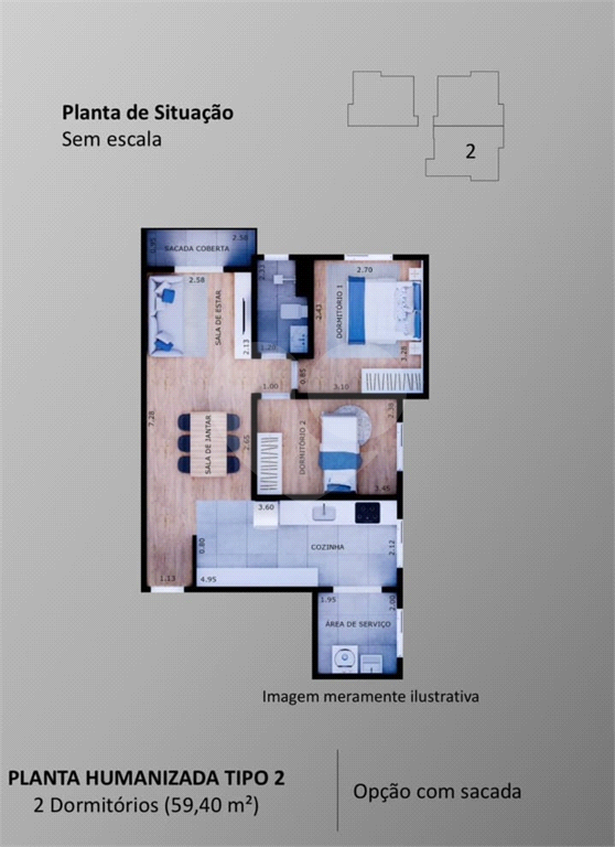 Apartamento Casa Verde 2dorms com garagem