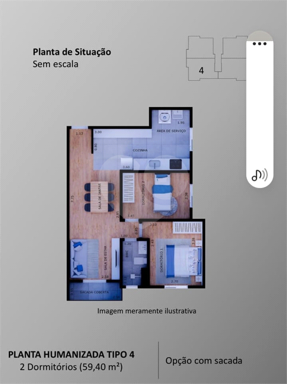 Apartamento Casa Verde 2dorms com garagem