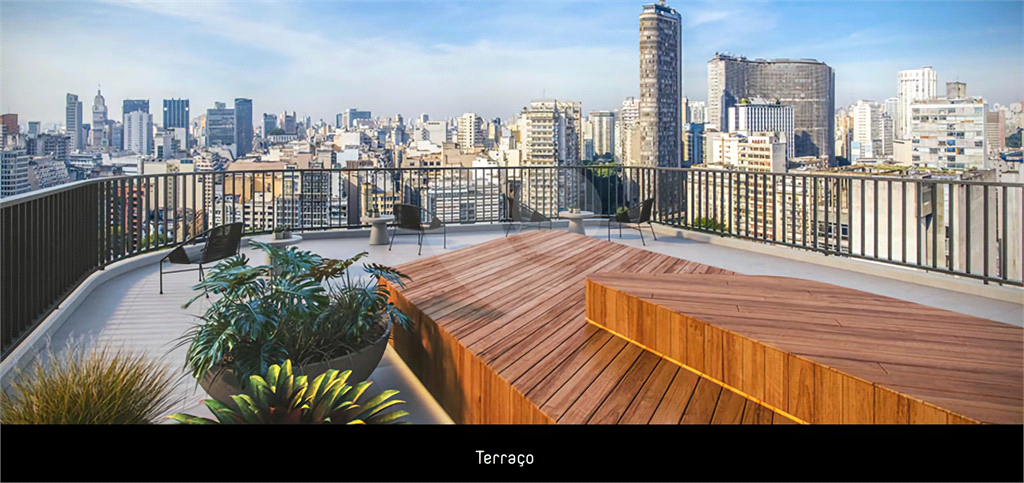 Apartamento na República de 49m2 na planta c 1 dormitório, 1 banheiro e com data para setembro/23 