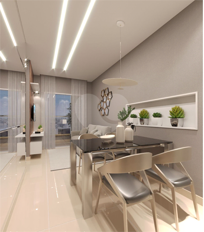 Apartamento com 2 Dormitórios 1 banheiro e sem vaga de Garagem 43,64m² 