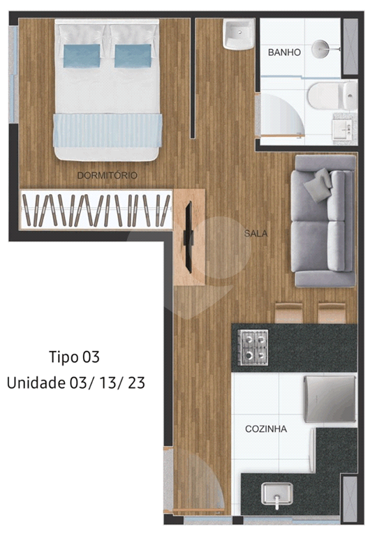 APARTAMENTO em CASA VERDE