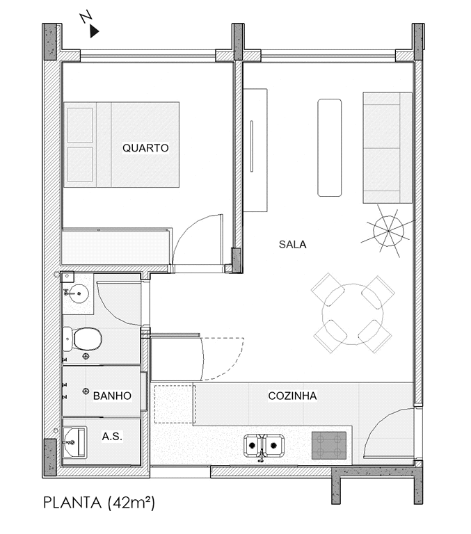 APARTAMENTO em LIBERDADE