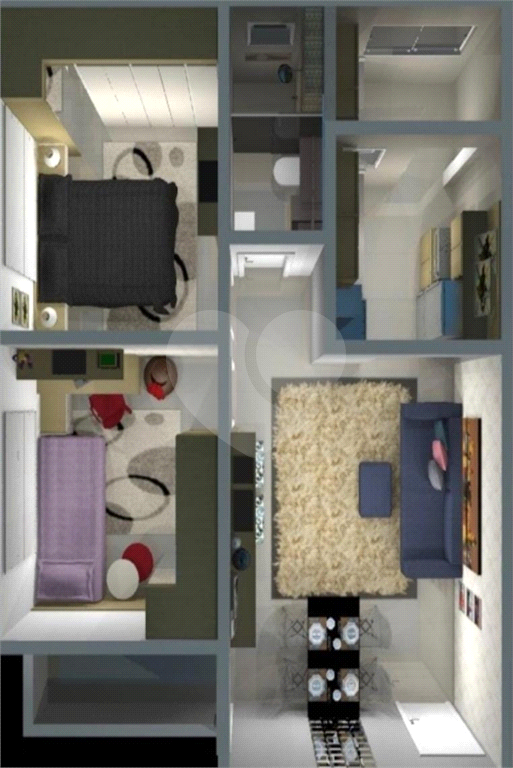Apartamento á venda com 2 dormitórios  na cidade adoravel de Bragança Paulista -SP