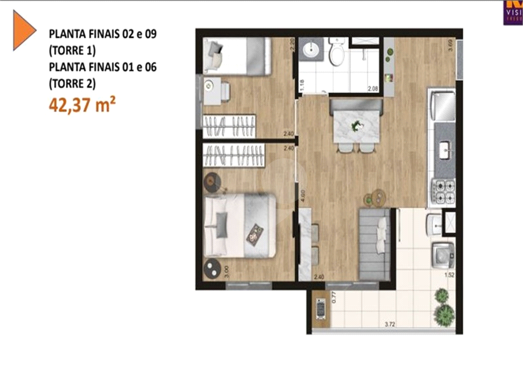 Apartamento à venda com 2 quartos, 79m² - Foto 15