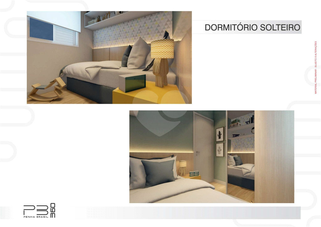 Apartamento à venda com 2 quartos, 35m² - Foto 8