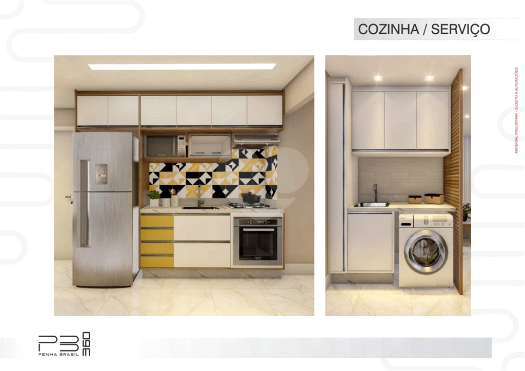 Apartamento à venda com 2 quartos, 35m² - Foto 6