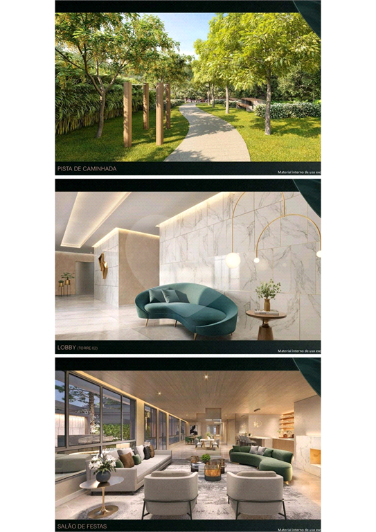 Unidade Garden com 253,90 m² com 3 suítes 2 vagas