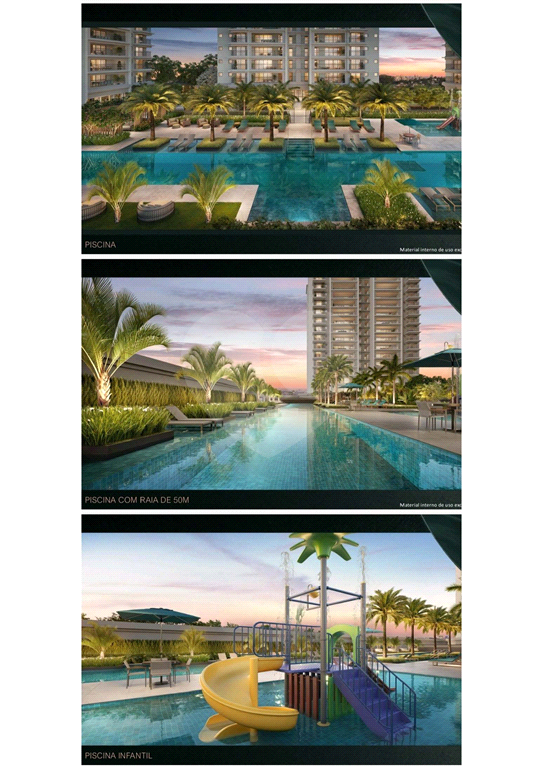 Unidade Garden com 253,90 m² com 3 suítes 2 vagas