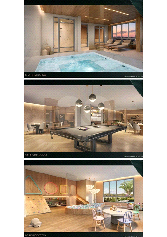 Unidade Garden com 253,90 m² com 3 suítes 2 vagas