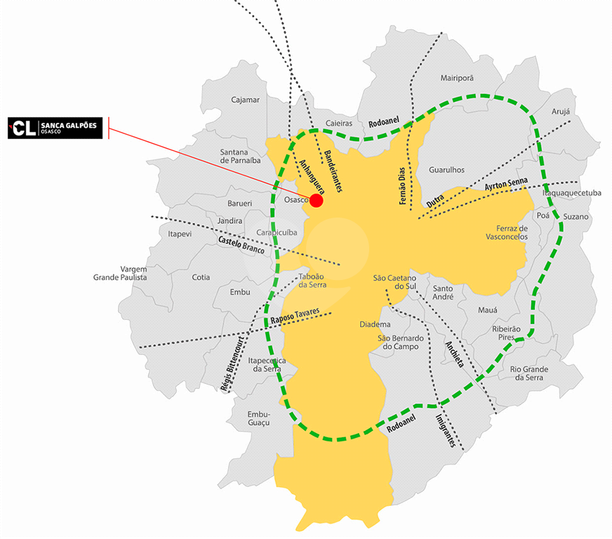 Galpo/Depsito/Armazm Comercial  Osasco  Padroeira  