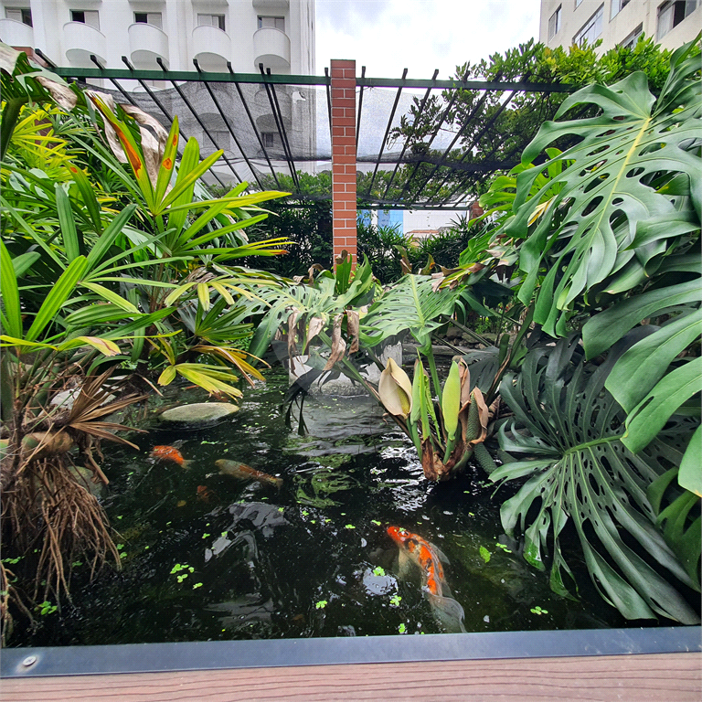 Kitnet 26m² com sala, quarto, cozinha em condomínio com piscina na Liberdade