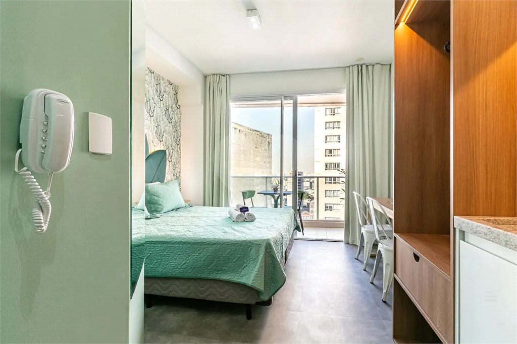 Studio a venda no condominio Setin  Downtown Luz mobiliado