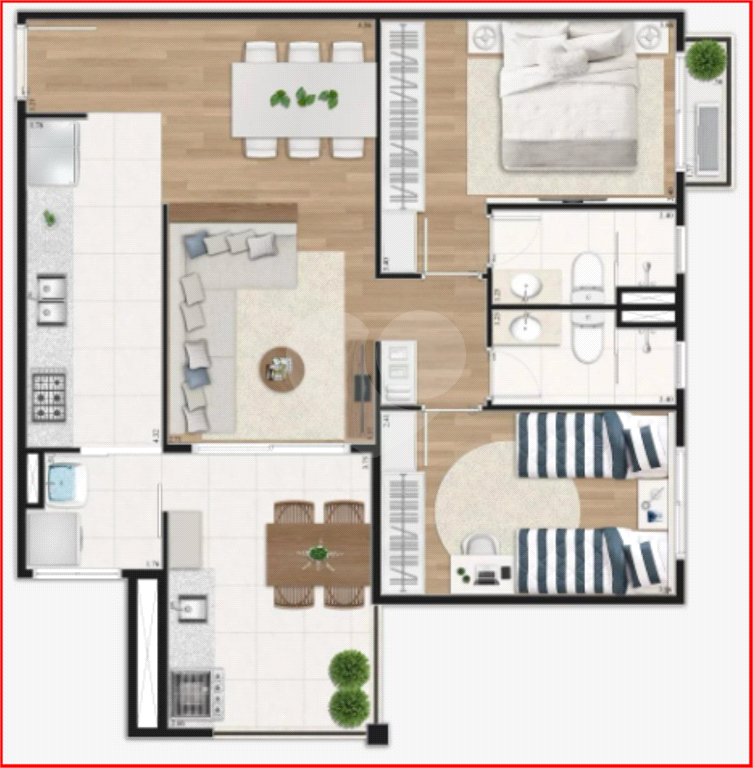 APARTAMENTO em JARDIM SÃO PAULO(ZONA NORTE)