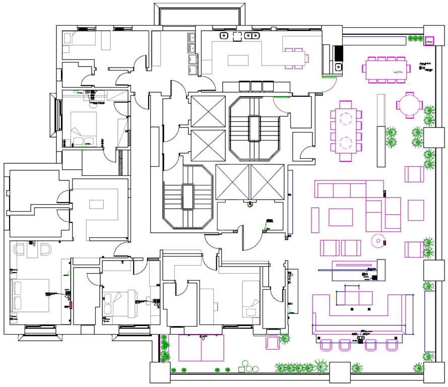 Apartamento de Altíssimo Padrão com Vista Única.