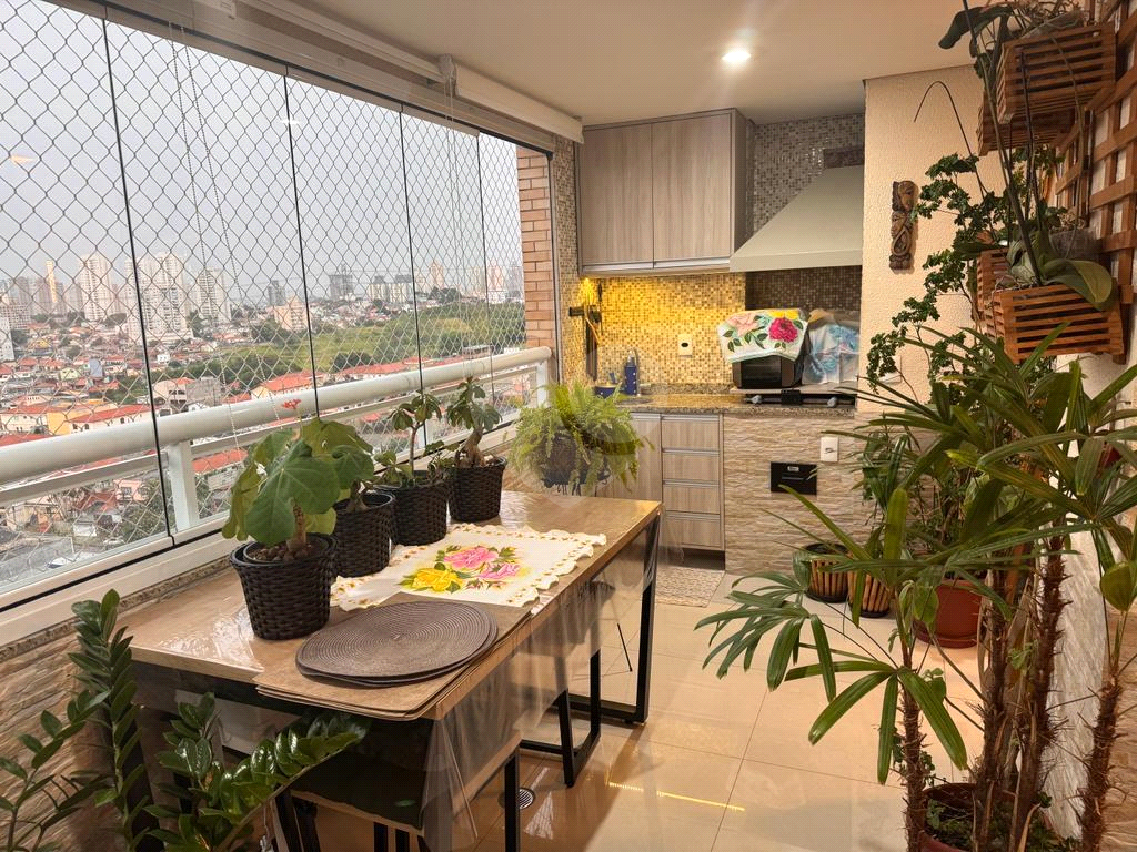 Apartamento todo automatizado com varanda e um lindo por do sol 