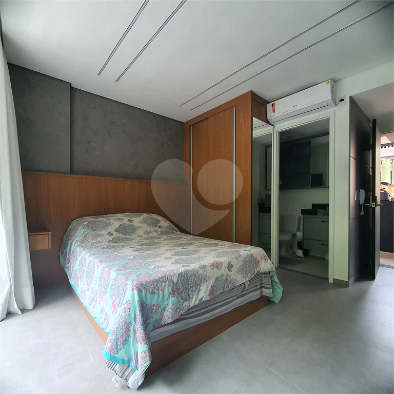 Studio 30m² 01 quarto suíte com varanda e lazer completo Jardins