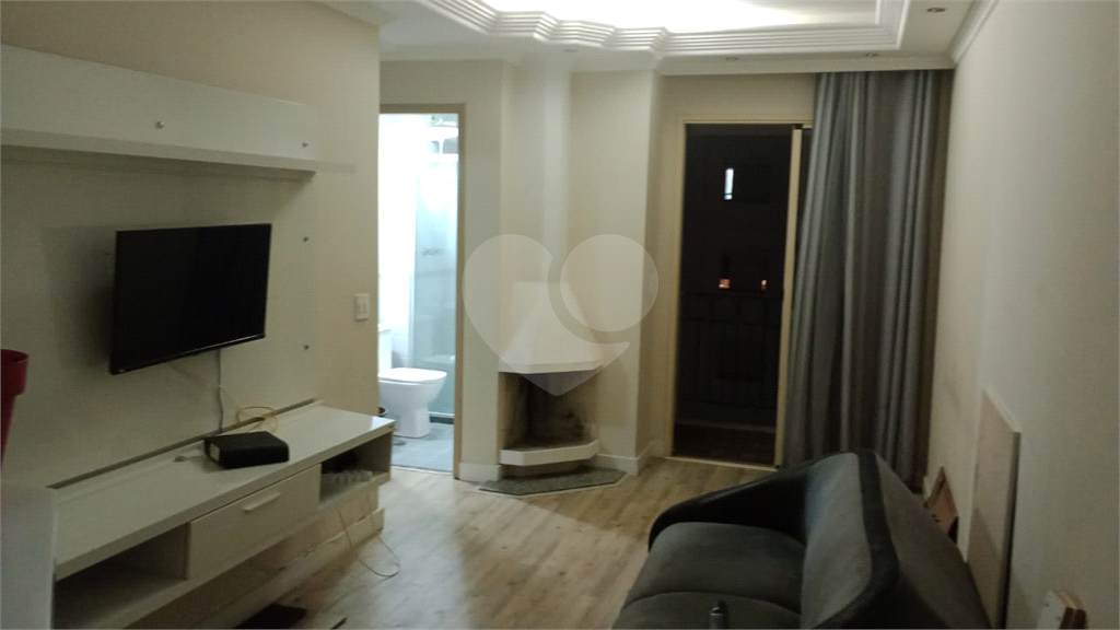Apartamento no Mandaqui, 50m2, 2 quartos (1 suíte), sacada, lareira. 1 vaga. Lazer completo