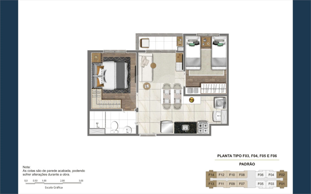 Apartamento de 2 dormitórios, com lazer de clube em frente ao Terminal Pirituba