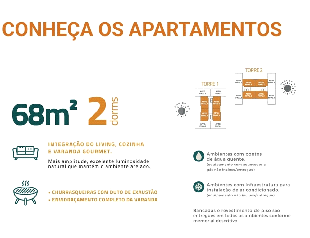 Apartamento à venda com 2 quartos, 68m² - Foto 9