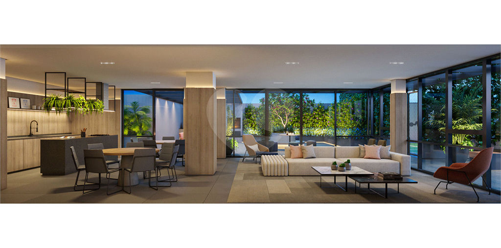 Apartamento novo com  três dormitórios em Pinheiros