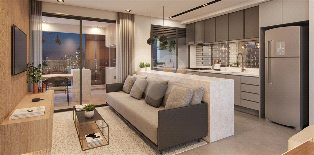 Apartamento novo com  três dormitórios em Pinheiros
