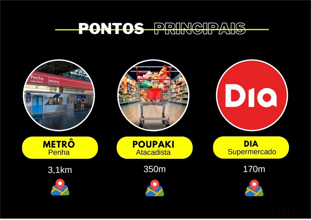 Apartamento com 35 mts² - Penha