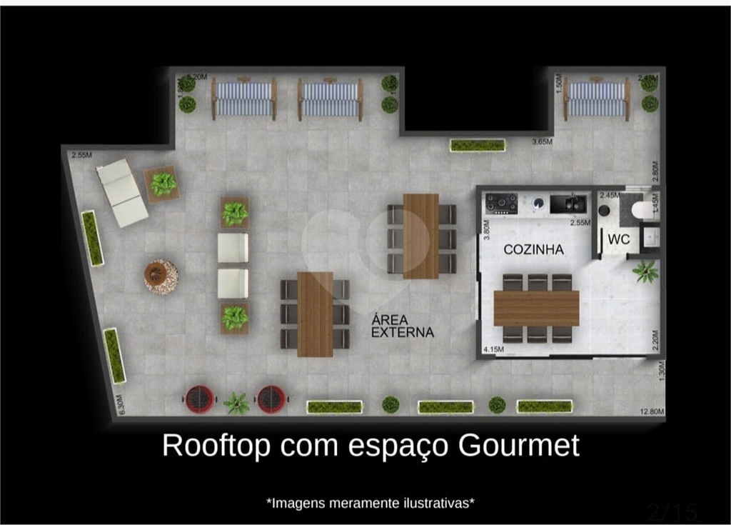 Apartamento com 35 mts² - Penha