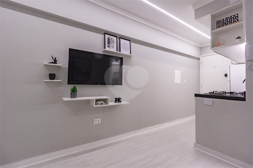 Apartamento de 25 m² com vaga e mobiliado nos Campos Eliseos