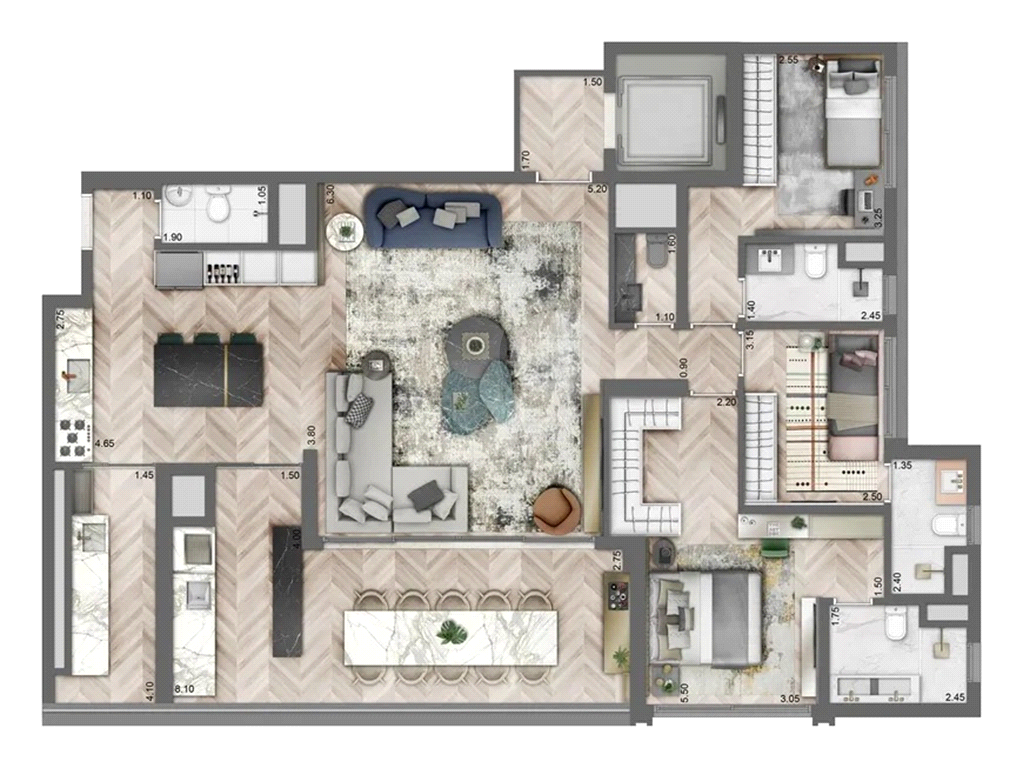 VILA CLEMENTINO - NOVO - 158 M²  - PRÓXIMO AO IBIRAPUERA E METRÕ 