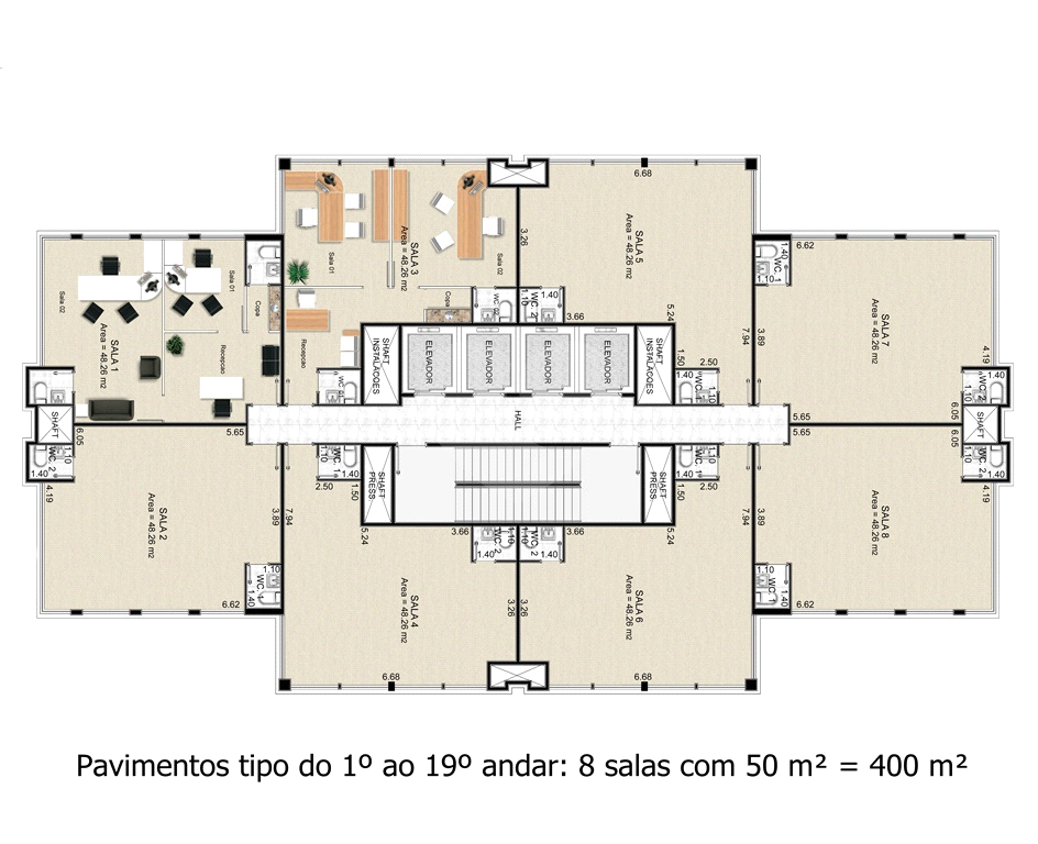 Conjunto Comercial-Sala à venda, 100m² - Foto 24