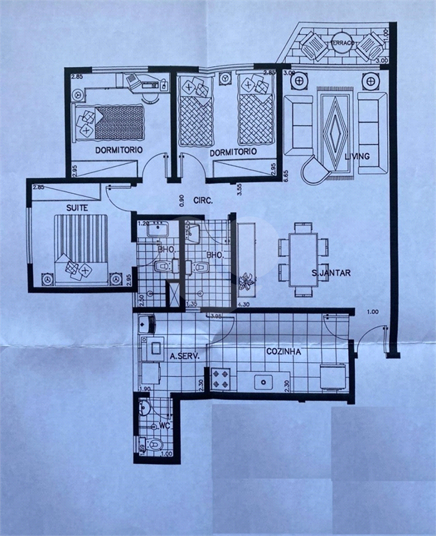 Parada Inglesa Apartamento à 300 metros do Metrô com 90 m² 3 quartos 1 suíte 2 vagas paralelas!! 